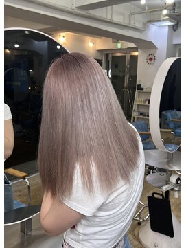 バイブアンドアネックス(VIBE & ANNEX) ミルクティー×ペールピンク