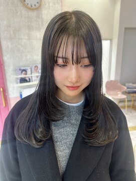 リー 梅田(Lee) ワンカールでかわいい！レイヤーカット