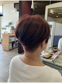 ハンサム刈り上げショート