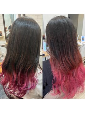 テーラヘアー 瑞江店(TELAHAIR) 夏は可愛くグラデーションカラー【TELAHAIR瑞江】