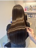 髪質改善ストレート