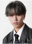 【韓国風】シースルーマッシュ×フェザーパーマ