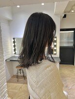 ローレン(LOREN)&nbsp;くびれヘア/アプリコットオレンジ/ハイライトカラー/栄/名古屋