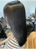 カット＋髪質改善ストレート＋wケアトリートメント