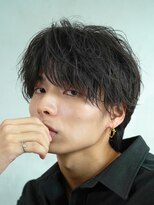 フィフスパーク(fifth PARK) メンズシャドウパーマ束感小顔効果清潔感立体感モテ髪