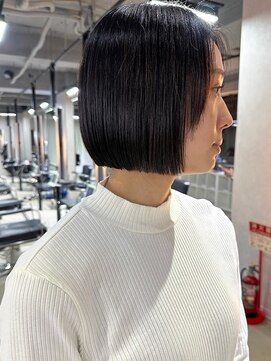 シェノン 心斎橋(CHAINON) ボブ/ミニボブ/切りっぱなしボブ/ワンレン/髪質改善/黒髪