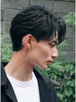 レタッチ バイ フィフス 天神大名(RETOUCH by fifth) 福岡天神メンズフェザーパーマフェザーショートスパイラルパーマ