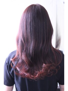 エヌドット 高井田(n.) 20代30代・重めロングレイヤー×Addicthy Color