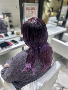 ゼンコー キチジョウジ シェール(ZENKO KICHIJOJI chere) パープルカラー/ダブルカラー