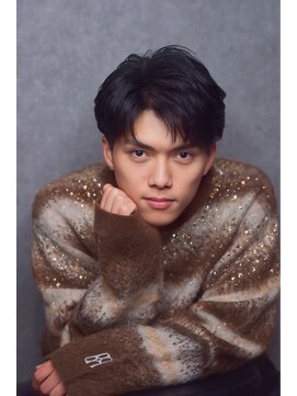 【KEISUKE∞/メンズカット】ナチュラルコンマバング