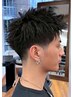 【創指名限定】メンズカット＋選べるオプション（眉カット/その他）￥3600