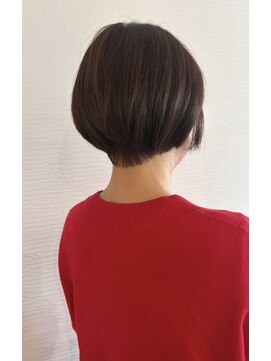 ボンド(hair salon bonD) 骨格矯正コンパクトショート×美襟足スタイル