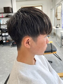 フゥ 宇都宮戸祭(FeU) 宇都宮メンズカットアクティブショートスパイキーショート眉毛