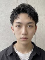 ヘッドストック(HEAD STOCK)&nbsp;アクティブショートニュアンスパーマルーズショート縦落ちパーマ