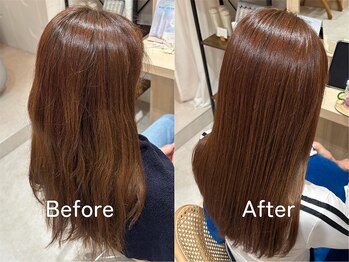 ティアレ(Tiare)の写真/▼朝の時短に"美髪縮毛矯正"お客様一人ひとりに合わせた髪質改善をご提案☆【新丸子・武蔵小杉】
