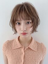 カバーヘア ブリス 志木南口駅前店(COVER HAIR bliss)&nbsp;夏カラーブリーチなしショートレイヤー/顔周り小顔レイヤーp志木