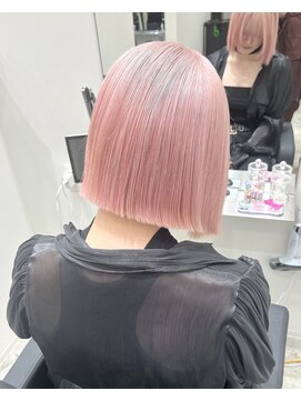 ワク 西尾店(waku) ピンク ハイトーン ケアブリーチ