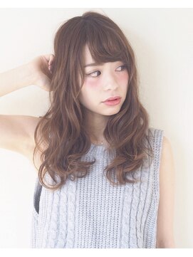 アリュールヘアー ルーチェ(ALLURE hair luce) 【ALLURE】 ゆるふわカール×ヘーゼルベージュ