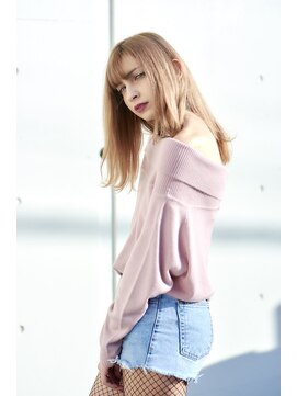 デフ(def,) 【下北沢_T_今間】ハイトーンセミロング