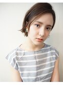 クリーンタイトなショートボブ