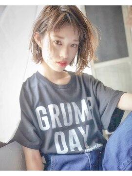 ヘアーアンドアトリエ マール(Hair&Atelier Marl) 【MarlA/W】抜け感のあるショートボブ