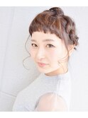 【ＭＵＳＥ塩釜口】サイドあみこみアップby高瀬