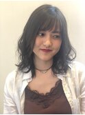 透明感のあるアッシュベージュ