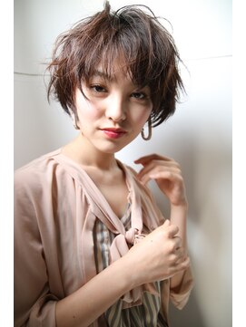ブーケ(BOUQUET) 吉瀬美智子 ヘアスタイル ビックロッド スパイラルパーマ