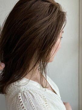 ヘアーエポック(hair epoque) バレイヤージュセミウェットグラデーションカラー