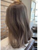 ルー(loup)&nbsp;グレージュ/ミルクティーベージュ/グラデーション/ダブルカラー