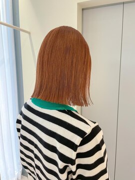 ユーリ(JUURI) オレンジブラウン / オレンジ / ブラウン / ボブ