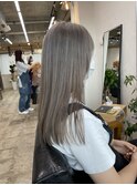 it.Style ホワイト グレイ シルバー グレージュ ダブルカラー