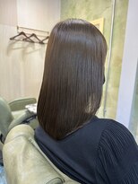 グレースマンカフェ(GRACE MAN CAFE)&nbsp;ミディアムヘアー　オリーブカラー