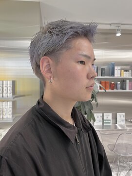 ゼスト 八王子店(ZEST) スパイキーショート×ホワイトシルバー