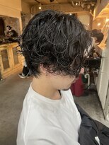 表参道roijirツイスパ×前川下がりショート