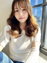 ジエクトカナウ 大阪梅田店(The Ect canow) 《レイヤーロング》垢抜けくびれヘア似合わせレイヤーカット