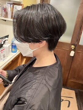 ラレイ ハラジュク(Lalei harajuku) 【ささき】毛流れパーマ/センターパート/ニュアンスパーマ