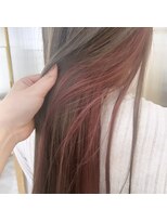 ジーナ サンシャイン通り池袋(Zina)&nbsp;ミルクティーベージュ×くすみピンク【Zina チカ】