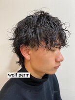 グリーン 渋谷(green)&nbsp;【SATOSHI】ウルフカット×無造作スパイラルパーマ