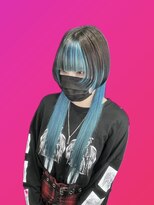 ドール(Doll) BLACK×SkyBLUEinner