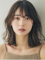 アルトリスト(Altruist Aging×HAIR&SPA)&nbsp;★ダークアッシュ大人ガーリーボブ着物ミディアムレイヤーカット