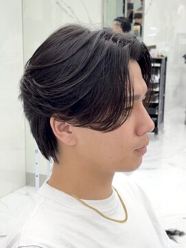 メンズヘアセンス 渋谷(MEN'S HAIR SENSE) センターパート/ニュアンスパーマ/カルマパーマ/ウルフ