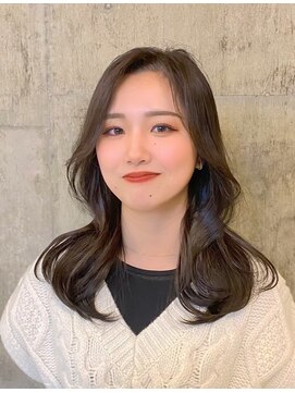 ハーフアンドハーフ(HALF and HALF) 顔周りレイヤー/韓国ヘア