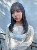 ケアブリーチカラーネイビーカラーブルーカラーインナーカラー