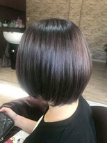 アミリー 成田東町店(Amily) タッセルボブ/小顔/艶髪艶感艶カラー/丸型/ブリーチなし/ひし形