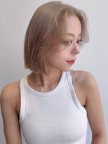 ビューシンサイバシ(VIEW SHINSAIBASHI)&nbsp;デザインカラーハイトーン前髪レイヤーカットイメチェン10代20代