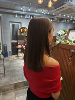 シアー(SHEER.)&nbsp;髪質改善カラー×酸性ストレート【表参道,青山,外苑前美容室