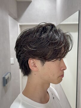 メレ 仙台(Mele) ルーズパーマ/センターパート/ニュアンスパーマ/メンズカット