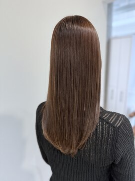 イリー 代官山(ILY) 大人グレージュ（暗髪透明感・ブリーチなし）