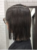 切りっぱなしボブ
